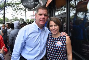 Marty Walsh with AG Maura Healey